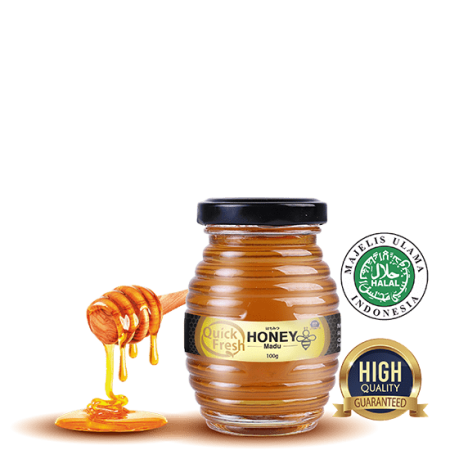 Quick Fresh Honey / Madu Asli 100 gram
