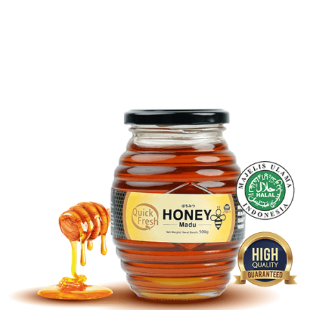 Quick Fresh Honey / Madu Asli 500 gram